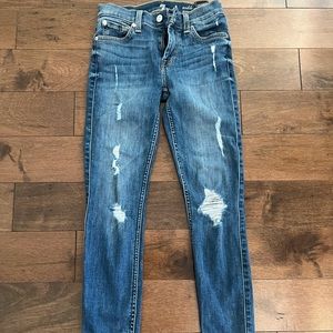 7 FOR ALL MANKIND
Gwenevere High-Rise Ankle Skinny Jeans size 23